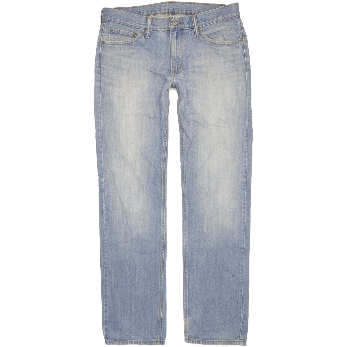 Levi's 504 Men Blue Straight Regular Jeans W33 L34