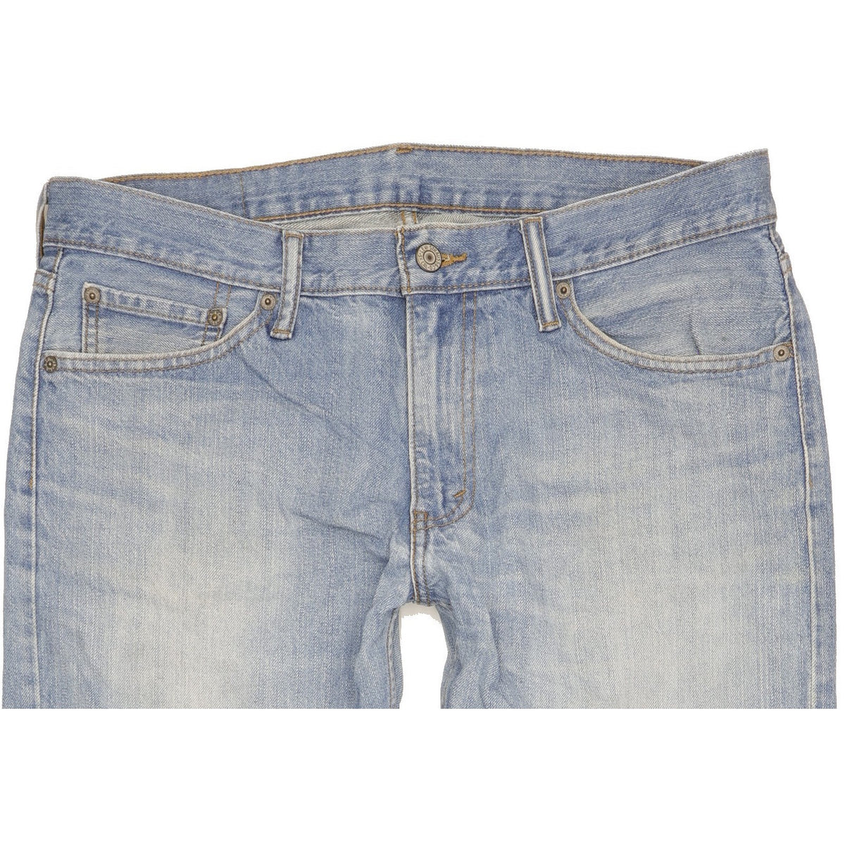 Levi's 504 Men Blue Straight Regular Jeans W33 L34