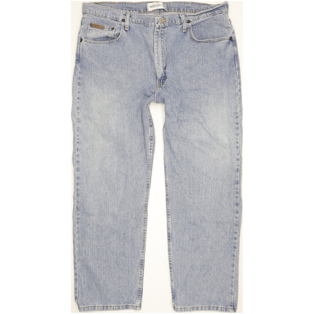 Wrangler Men Blue Straight Relaxed Jeans W36 L28