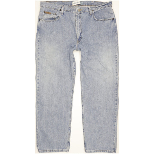 Wrangler Men Blue Straight Relaxed Jeans W36 L28