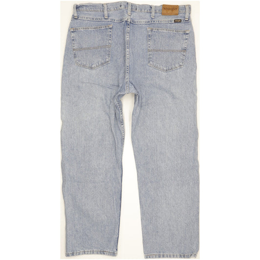 Wrangler Men Blue Straight Relaxed Jeans W36 L28