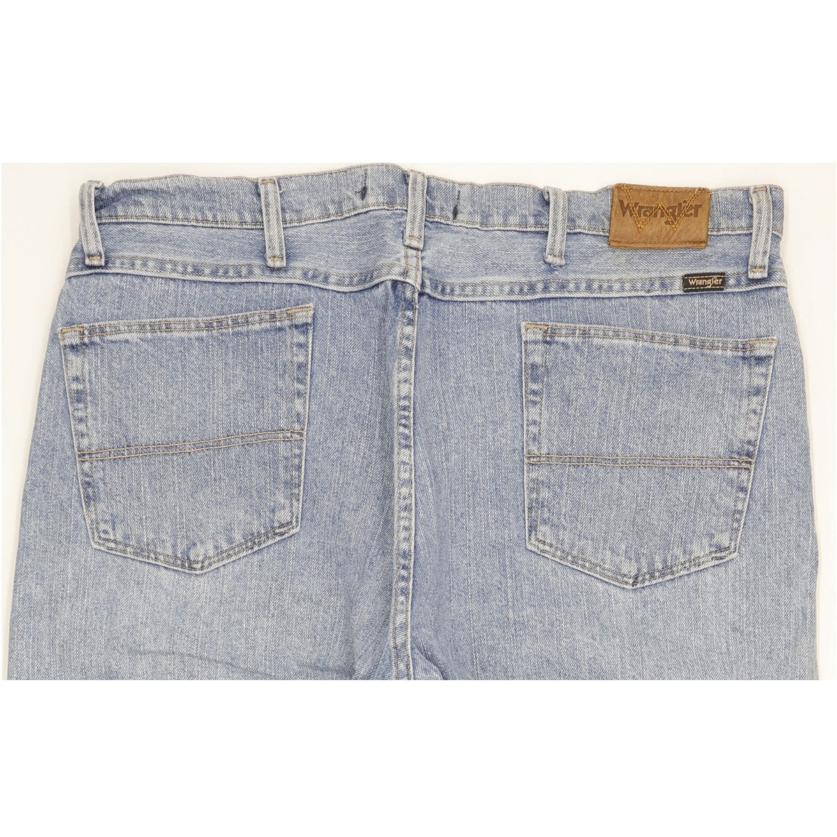 Wrangler Men Blue Straight Relaxed Jeans W36 L28