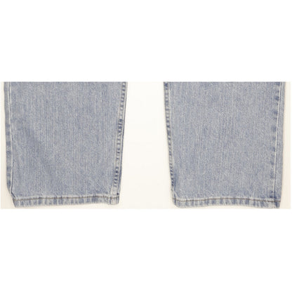 Wrangler Men Blue Straight Relaxed Jeans W36 L28