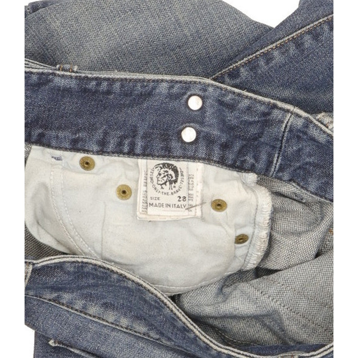 Diesel Cherone Women Blue Bootcut Slim Jeans W28 L33
