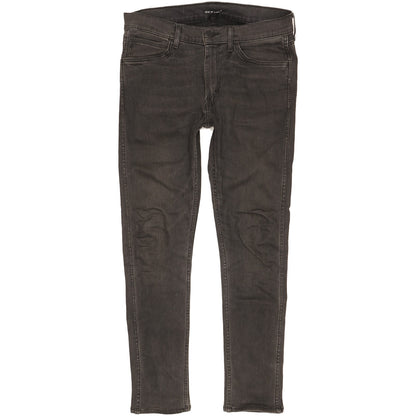 Levi's Line 8 Men Black Skinny Slim Stretch Jeans W34 L30