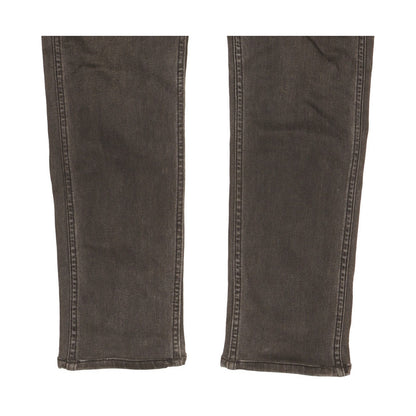 Levi's Line 8 Men Black Skinny Slim Stretch Jeans W34 L30
