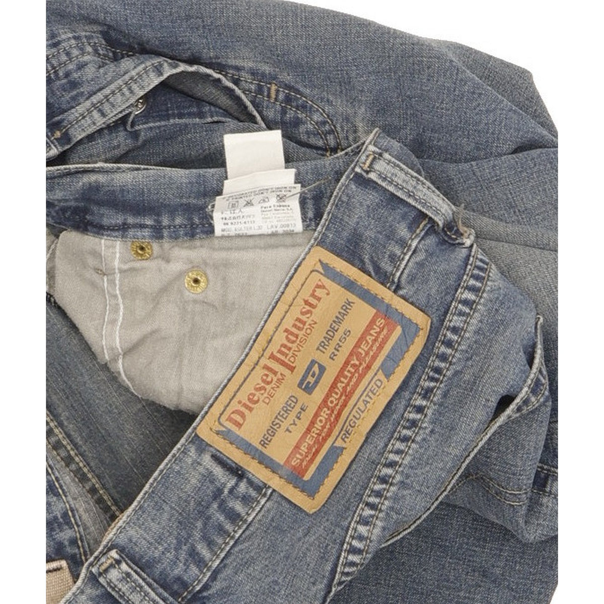 Diesel Kulter Men Blue Straight Regular Jeans W32 L31