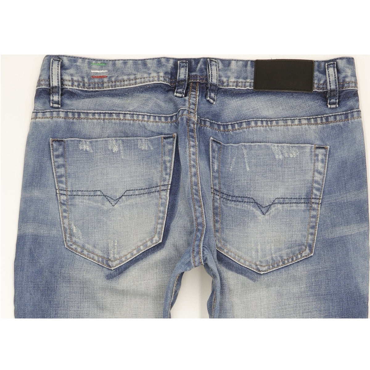 Diesel Zatiny Men Blue Straight Regular Stretch Jeans W33 L32