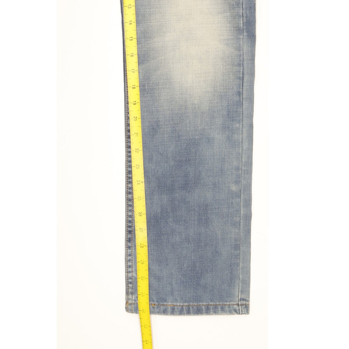 Diesel Zatiny Men Blue Straight Regular Stretch Jeans W33 L32