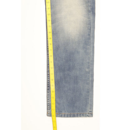 Diesel Zatiny Men Blue Straight Regular Stretch Jeans W33 L32