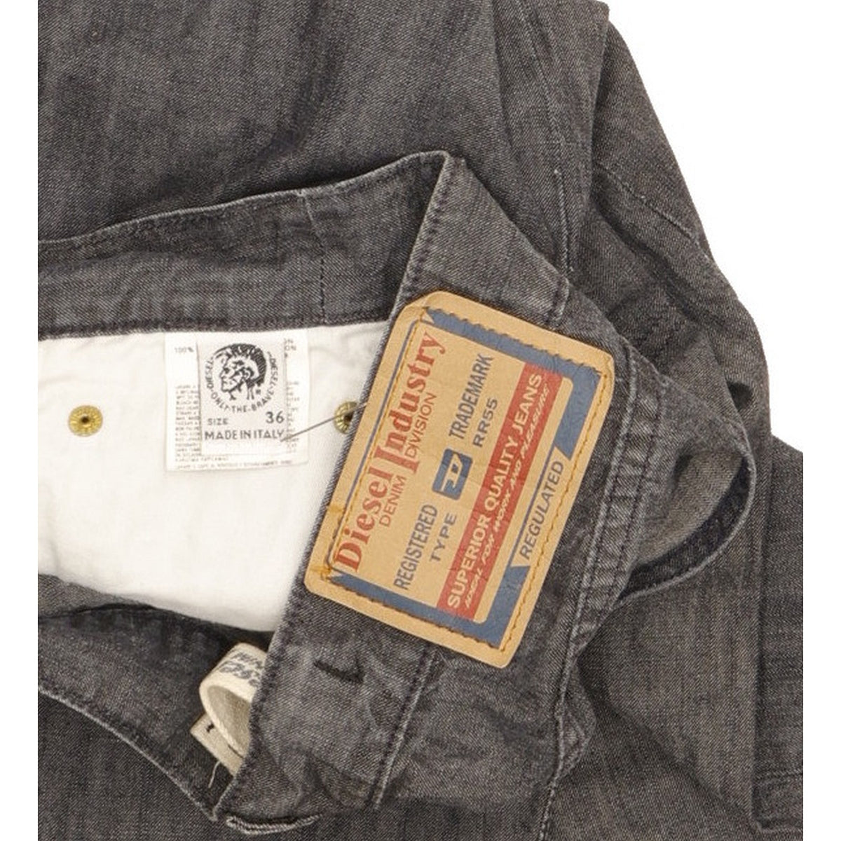 Diesel Kulter Men Navy Straight Regular Jeans W35 L31