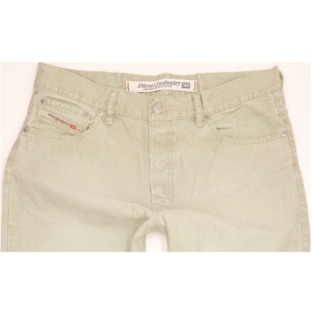 Diesel Kratt Men Green Straight Regular Jeans W36 L33