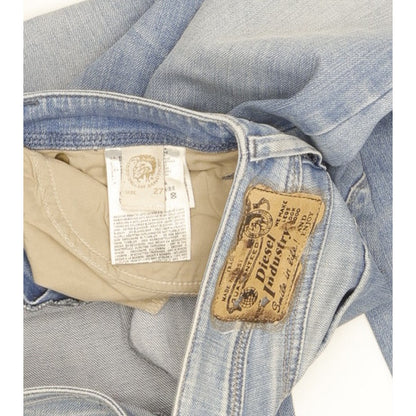 Diesel Lowky Women Blue Straight Slim Stretch Jeans W27 L32