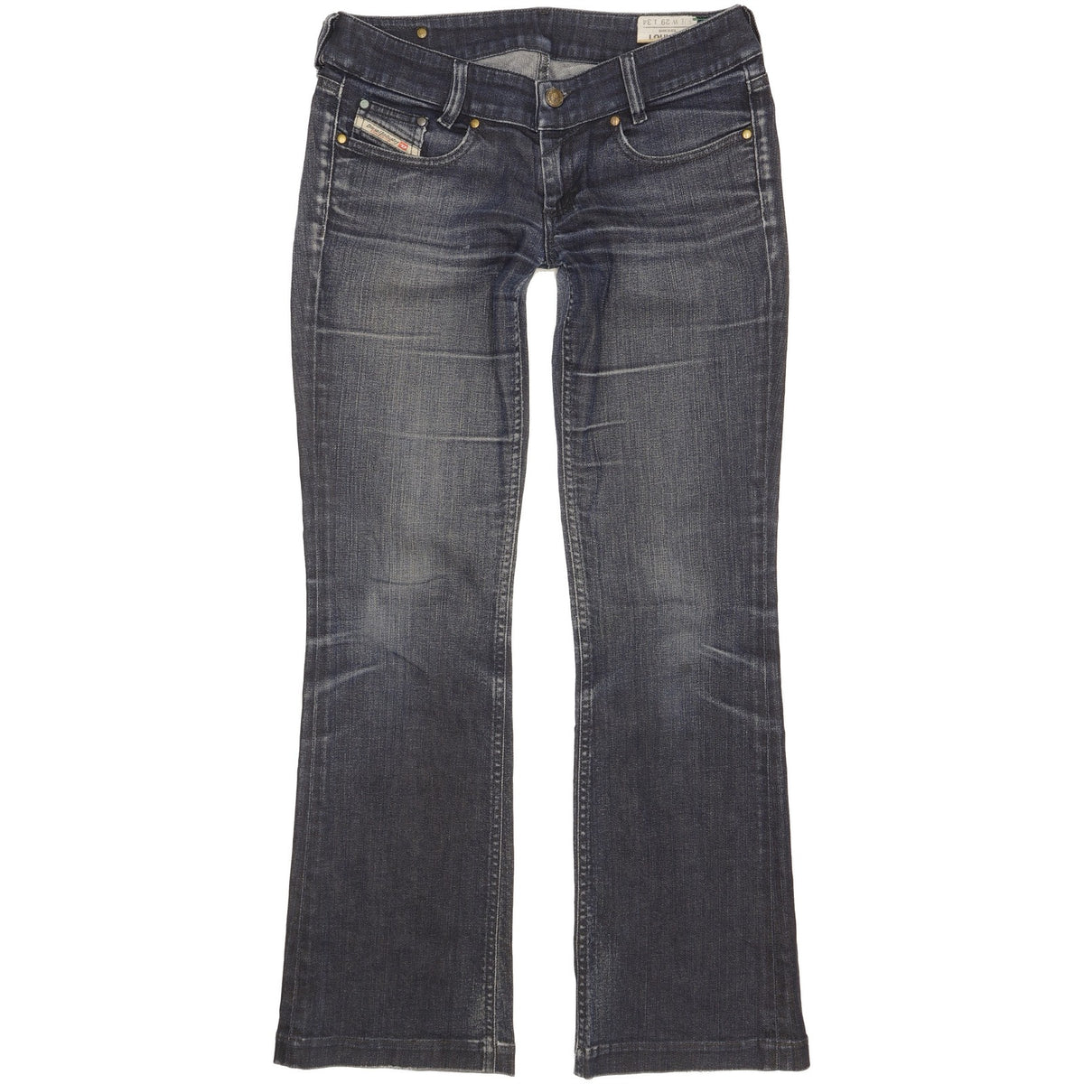 Diesel Louvely Women Blue Bootcut Slim Stretch Jeans W29 L30