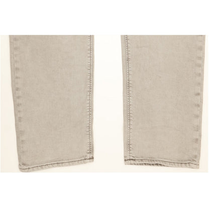 Diesel Buster Men Grey Straight Slim Stretch Jeans W34 L32