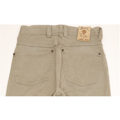 Diesel Saddle Baggy Men Green Tapered Relaxed Jeans W31 L32