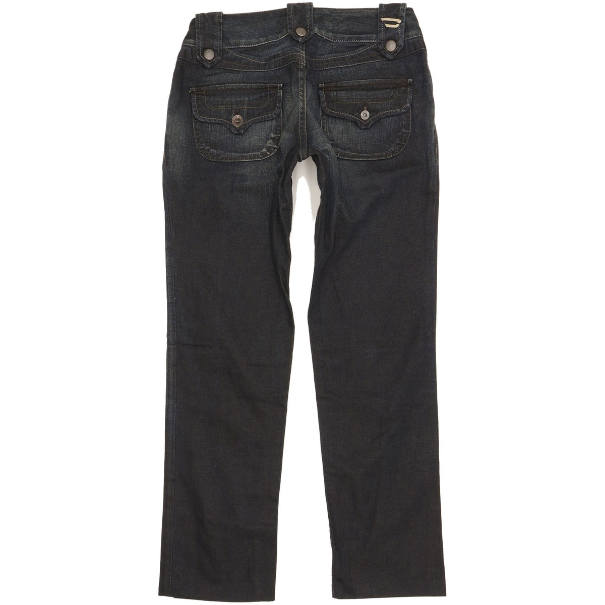 Diesel Moonie Women Navy Straight Slim Jeans W28 L29