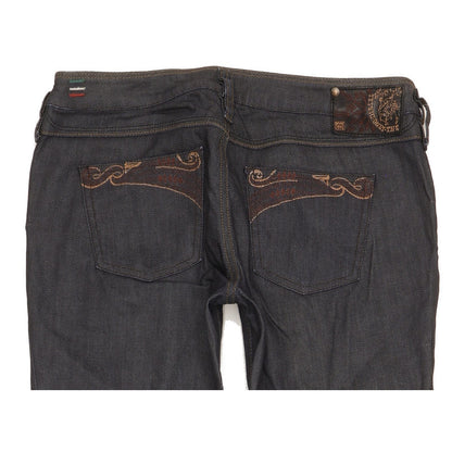 Diesel Kycut Women Navy Straight Slim Stretch Jeans W29 L34