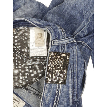 Diesel Lowky Women Blue Straight Slim Jeans W25 L32