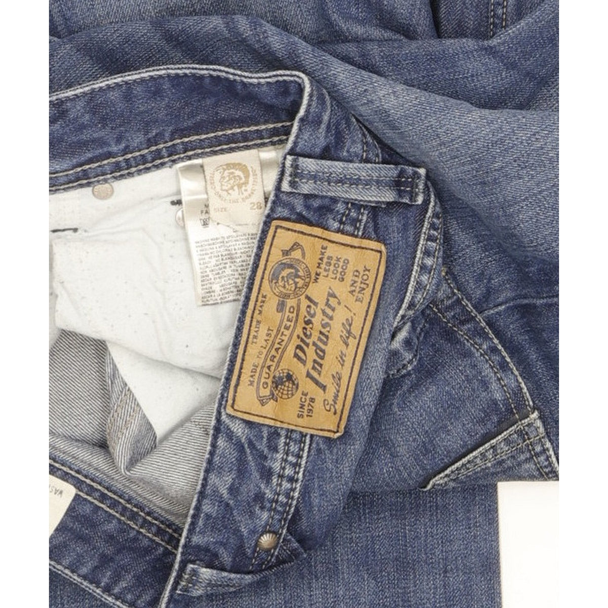 Diesel Larkee Men Blue Straight Regular Jeans W28 L34