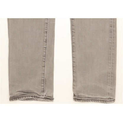 Levi's 511 Men Grey Straight Slim Stretch Jeans W34 L33