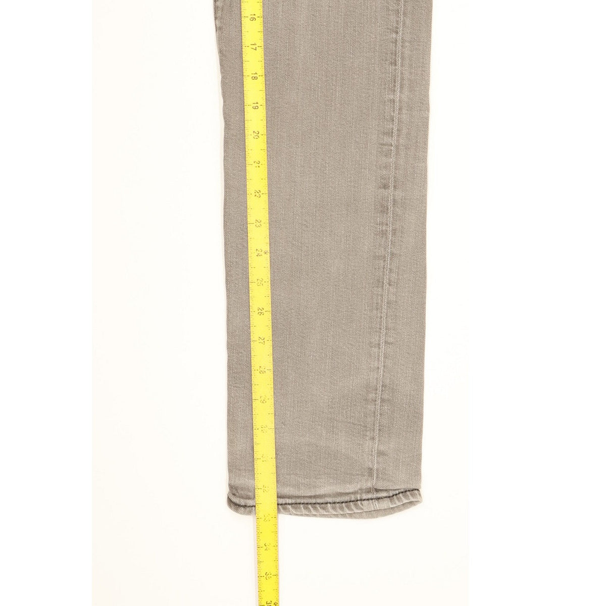Levi's 511 Men Grey Straight Slim Stretch Jeans W34 L33