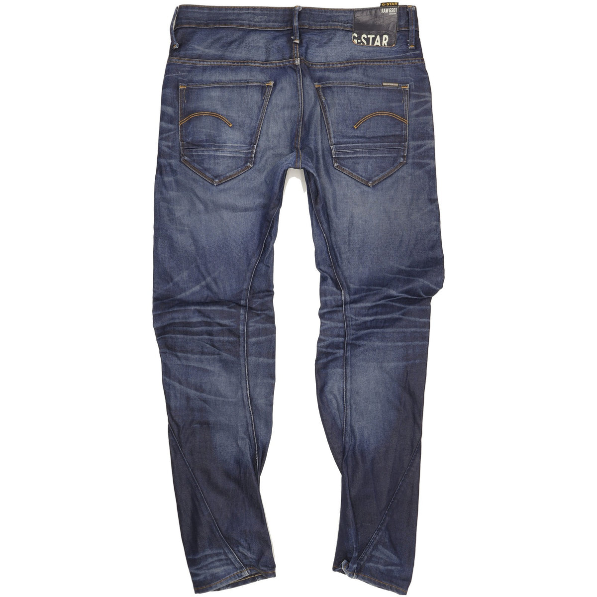 G-Star Arc 3D Men Blue Straight Slim Jeans W36 L34