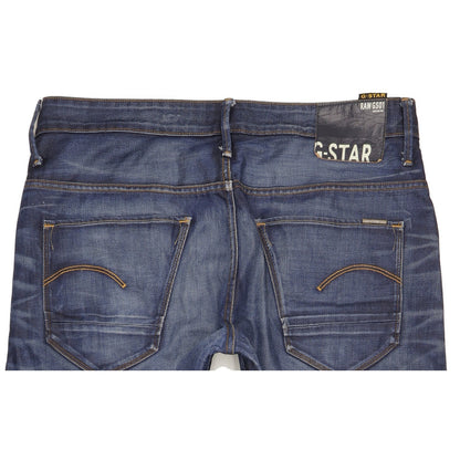 G-Star Arc 3D Men Blue Straight Slim Jeans W36 L34