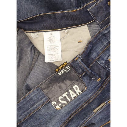 G-Star Arc 3D Men Blue Straight Slim Jeans W36 L34