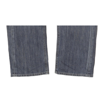 G-Star Attacc Men Blue Straight Slim Jeans W34 L31