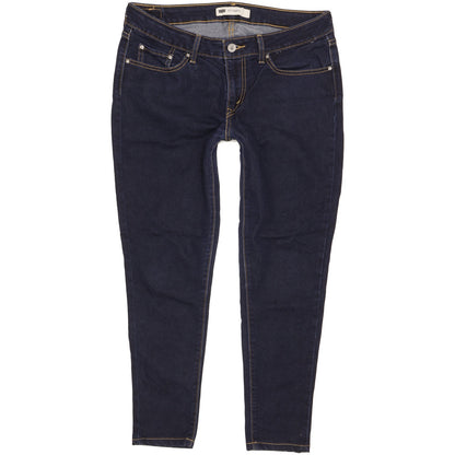 Levi's 535 Women Blue Skinny Slim Stretch Jeans W32 L26
