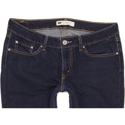 Levi's 535 Women Blue Skinny Slim Stretch Jeans W32 L26