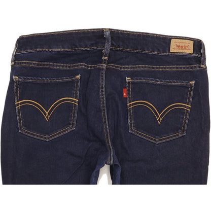 Levi's 535 Women Blue Skinny Slim Stretch Jeans W32 L26