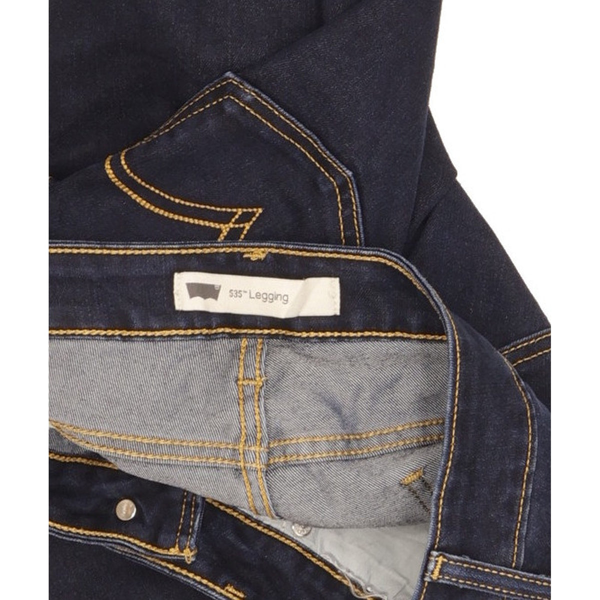 Levi's 535 Women Blue Skinny Slim Stretch Jeans W32 L26