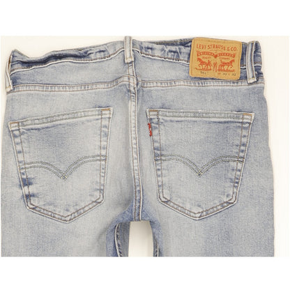 Levi's 511 Men Blue Straight Slim Stretch Jeans W32 L32