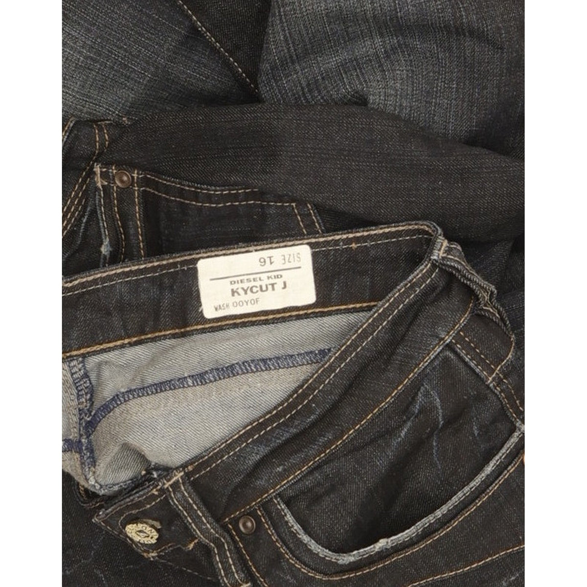 Diesel Kycut Kids Blue Bootcut Slim Stretch Jeans W30 L33