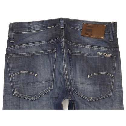 G-Star 3301 Men Blue Straight Regular Jeans W32 L33