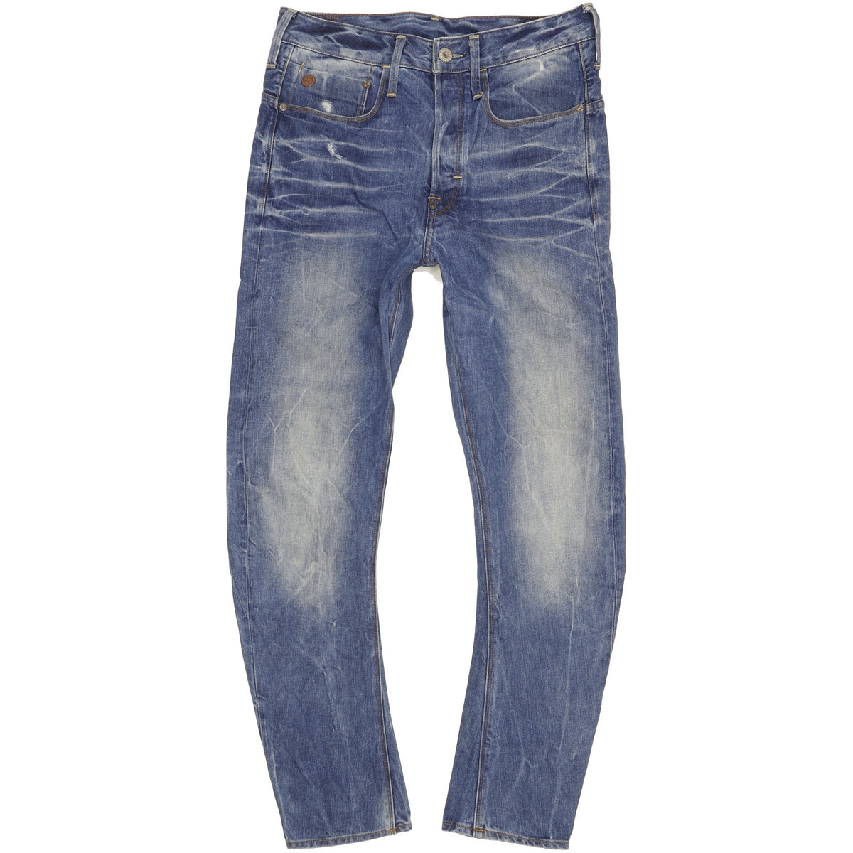 G-Star Type C 3D Men Blue Tapered Loose Jeans W31 L34
