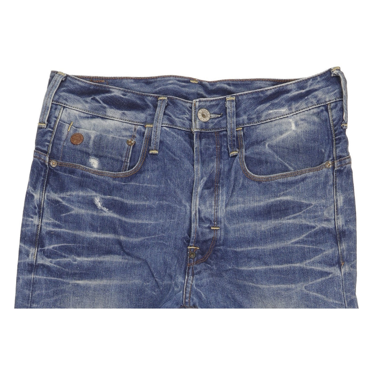 G-Star Type C 3D Men Blue Tapered Loose Jeans W31 L34