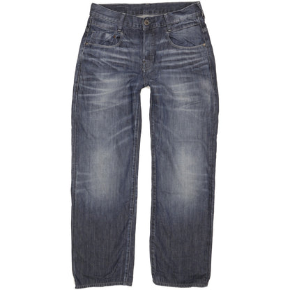 G-Star New Radar Men Blue Straight Loose Jeans W32 L30