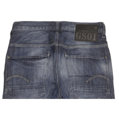 G-Star New Radar Men Blue Straight Loose Jeans W32 L30