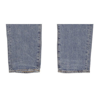 G-Star 3301 Men Blue Straight Slim Jeans W32 L31