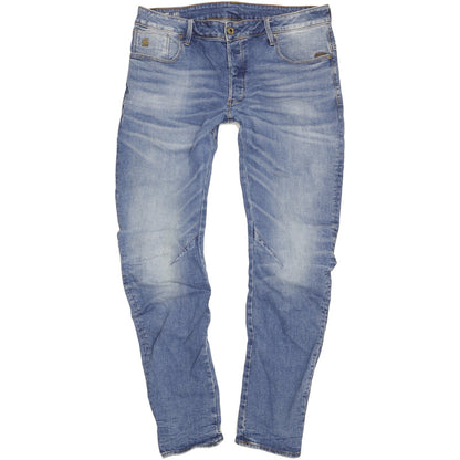G-Star Arc 3D Men Blue Tapered Slim Stretch Jeans W36 L34