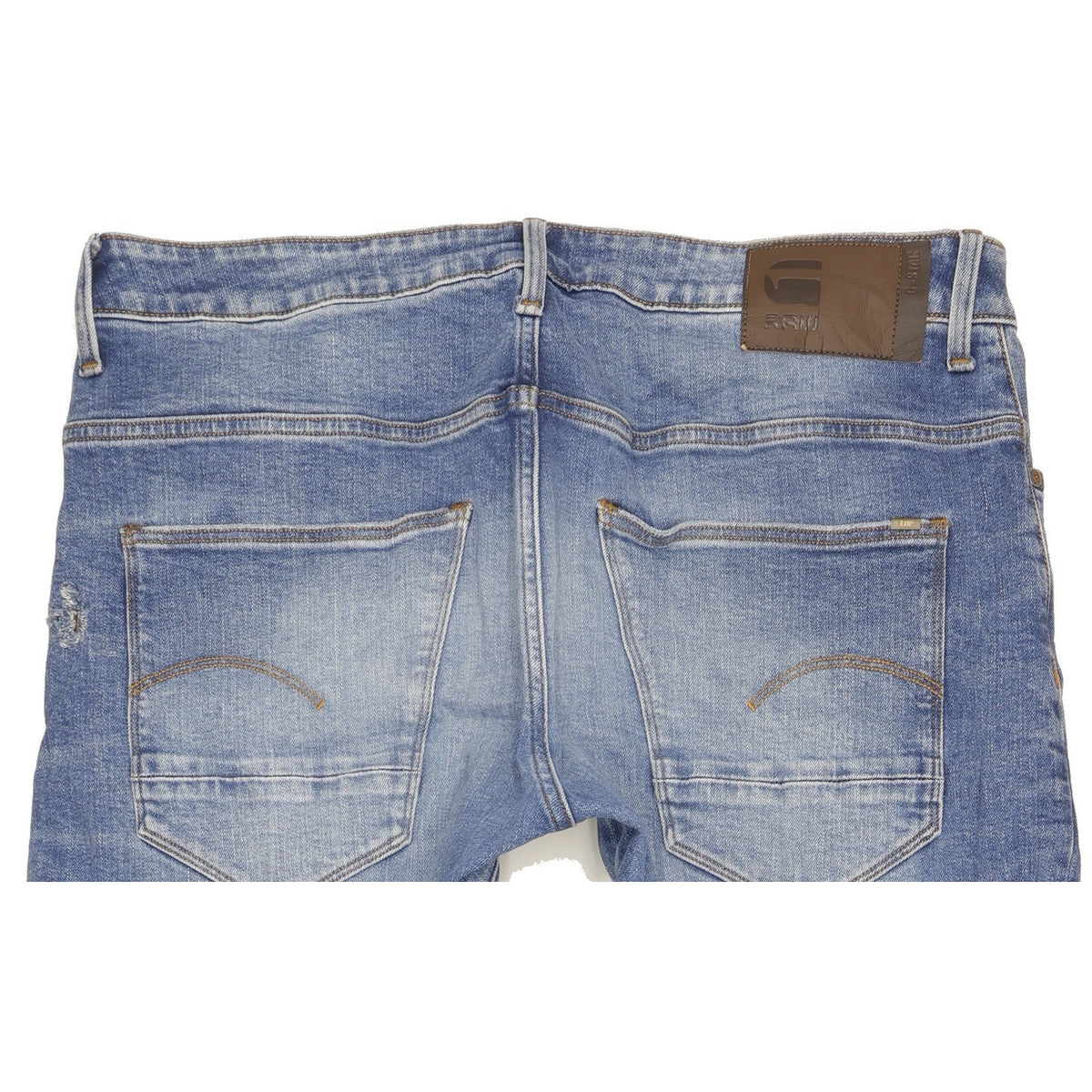 G-Star Arc 3D Men Blue Tapered Slim Stretch Jeans W36 L34