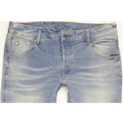G-Star Arc 3D Men Blue Tapered Slim Stretch Jeans W34 L29