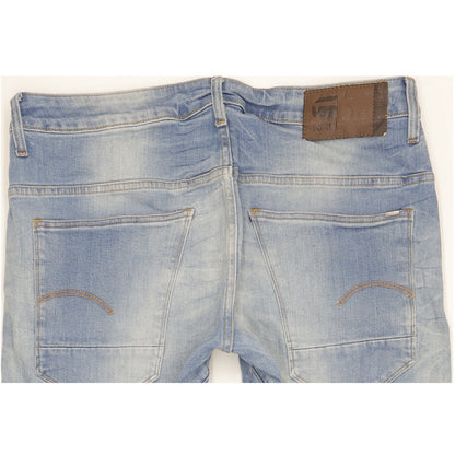 G-Star Arc 3D Men Blue Tapered Slim Stretch Jeans W34 L29