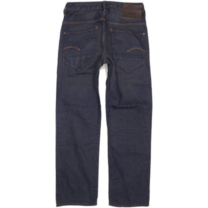 G-Star New Radar Men Navy Straight Loose Jeans W32 L31