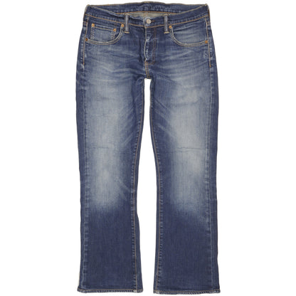Levi's 527 Men Blue Bootcut Slim Stretch Jeans W32 L30