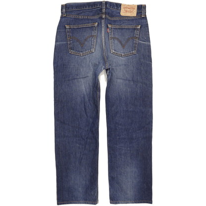 Levi's 751 Men Blue Straight Regular Jeans W34 L29
