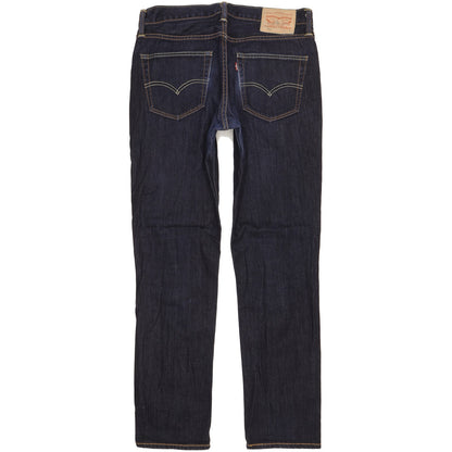 Levi's 511 Men Navy Straight Slim Jeans W33 L31